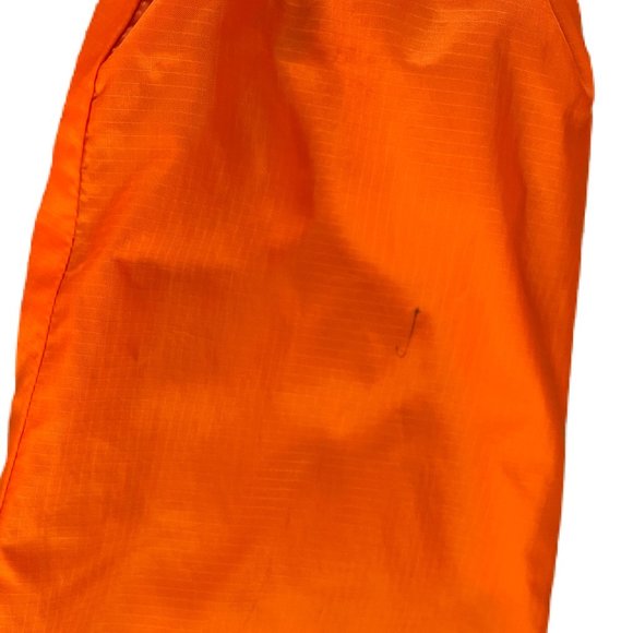 Foot Locker Track Weatherproof Waterproof Running Jogging Bright Orange Jacket - Picture 4 of 4